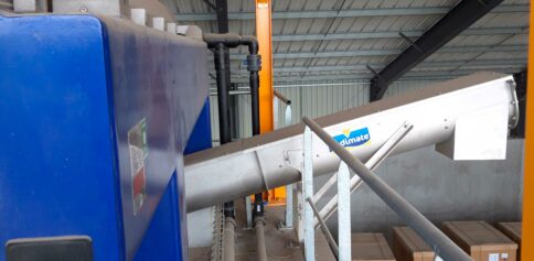 centrifugeuse pour séparer le digestat liquide